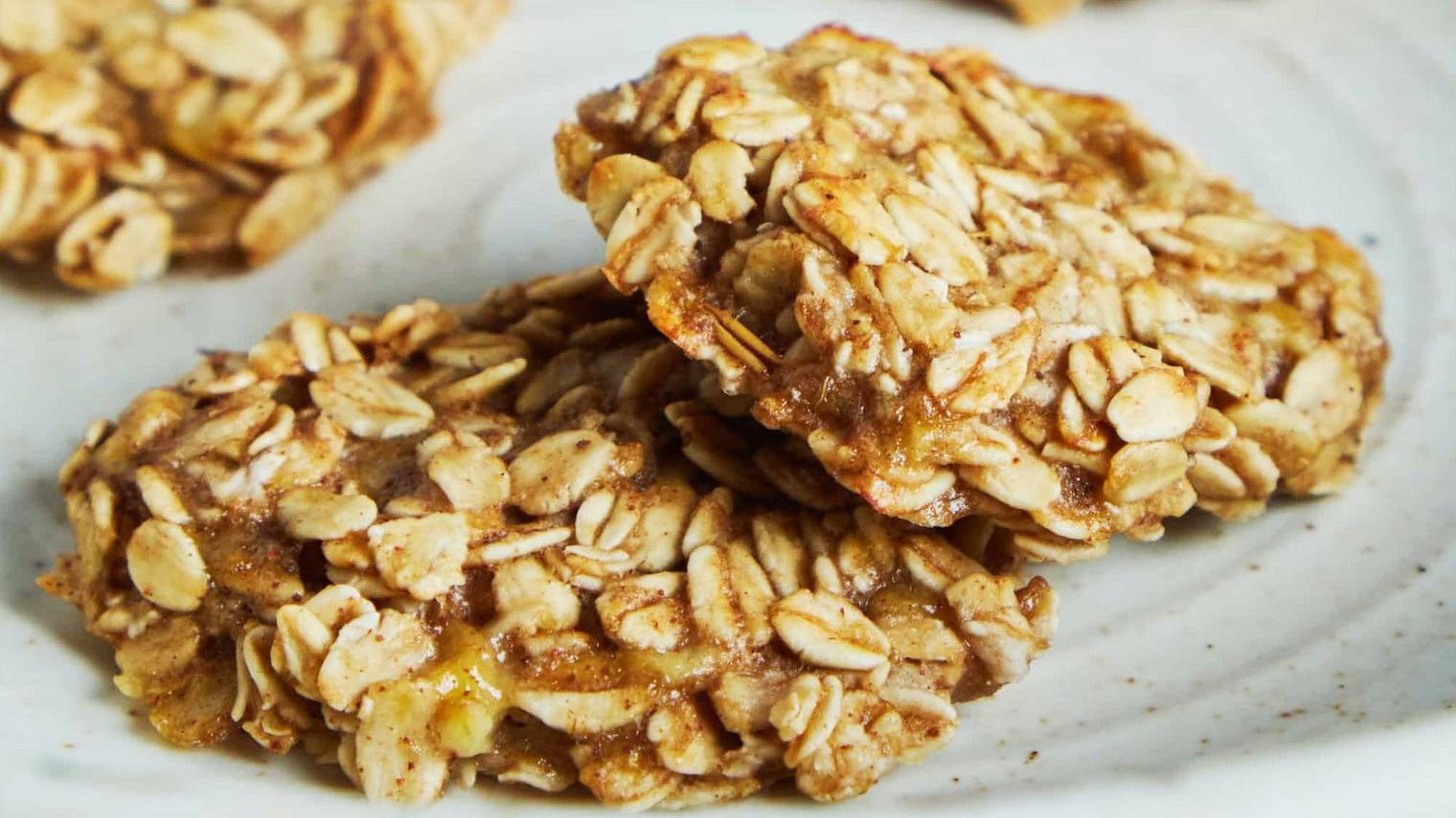 Banana Oats Cookies THE EASIEST COOKIES, 4 Ingredients