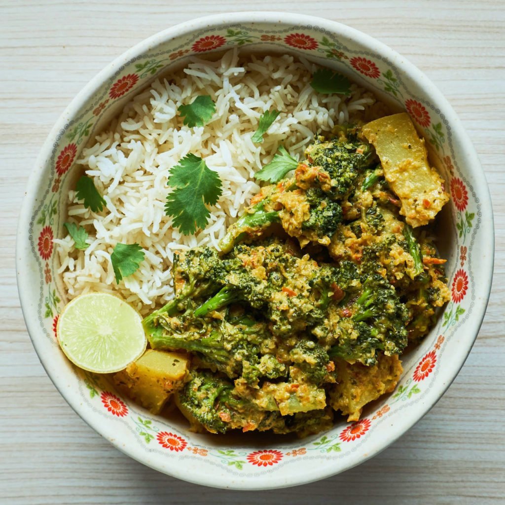 Broccoli Curry AMAZINGLY EASY 20 Minutes Vegan Curry