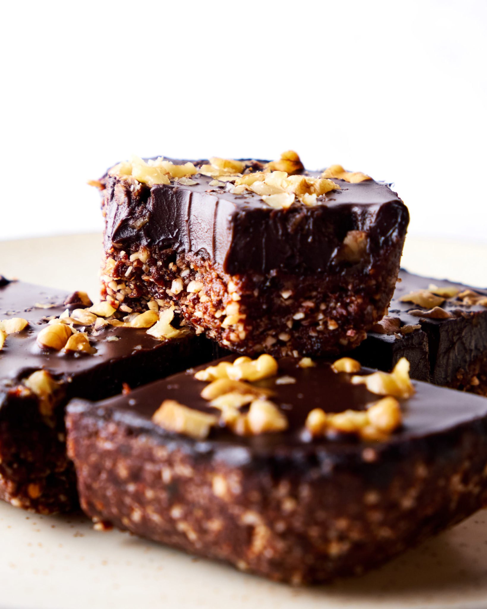 No Bake Vegan Brownies ULTIMATE 7 Ingredients Brownies!