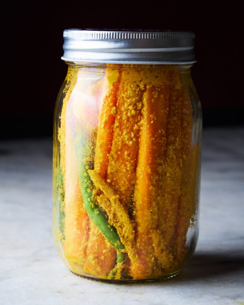 Carrot Pickle DELICIOUS 6 Ingredients Vegan Pickle Recipe