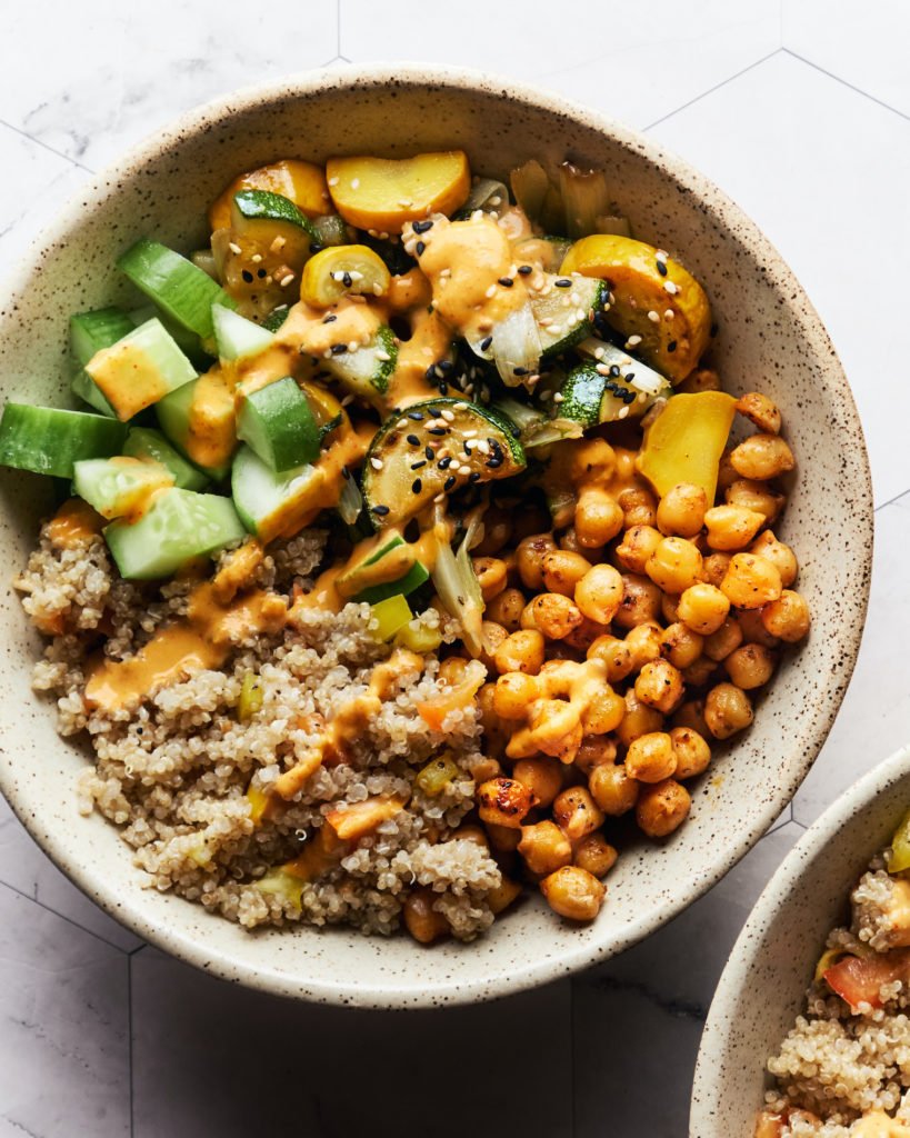 Quinoa Chickpea Buddha Bowl Incredible Vegan Bowl For 2