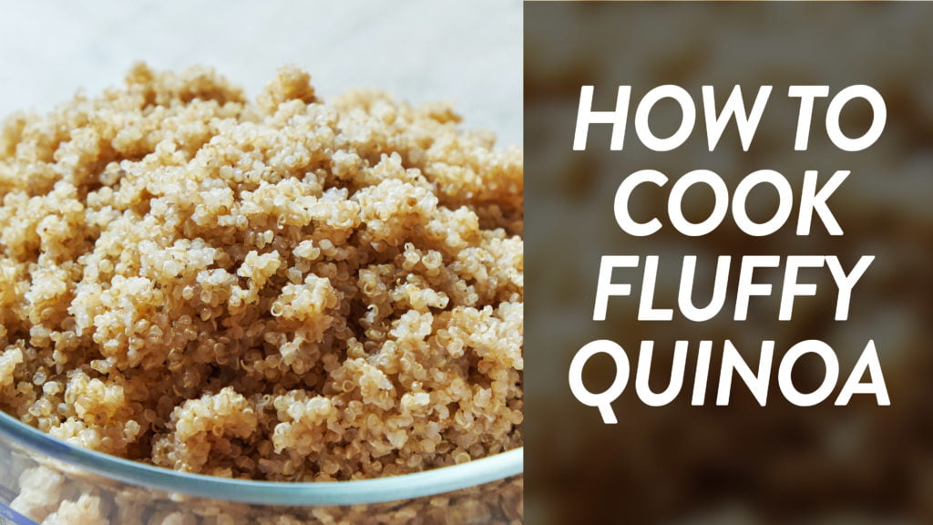 How To Cook Fluffy Quinoa | INSANELY FLUFFY 15 Min Recipe
