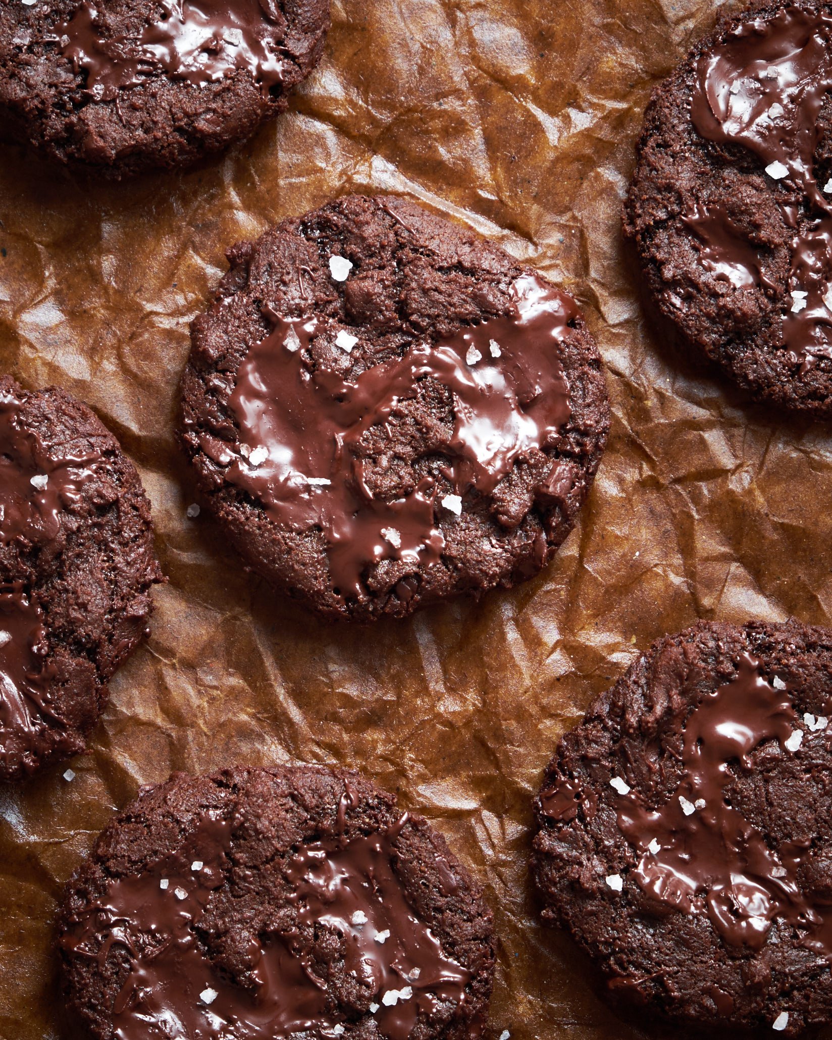 Vegan Double Chocolate Cookies