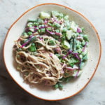 Cold Tahini Noodle Salad