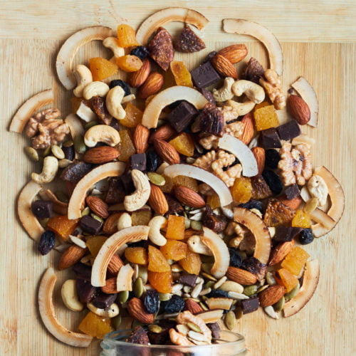 Chocolate Trail Mix SUPER FUN 15 Min Vegan Snack