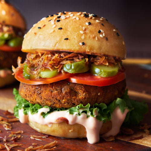 Vegan Lentil Burger CRAZY DELICIOUS 40 Min. Burger Recipe