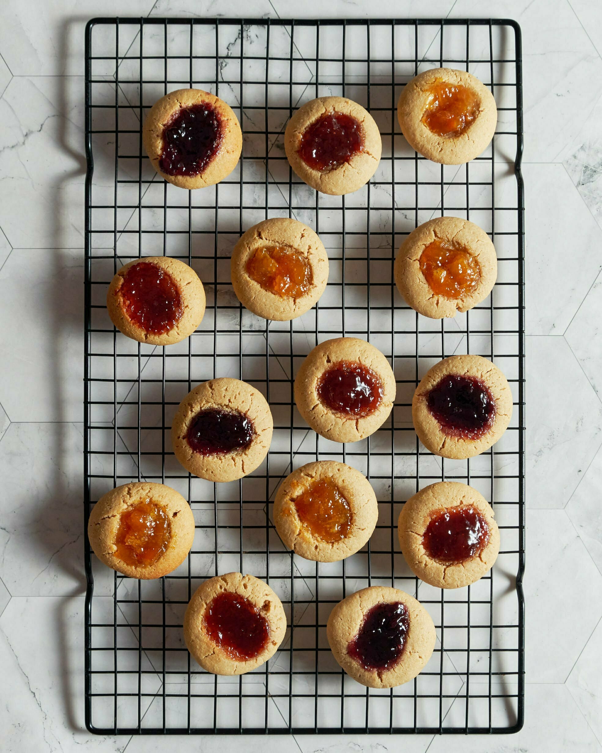 Vegan Gluten-Free Thumbprint Cookies