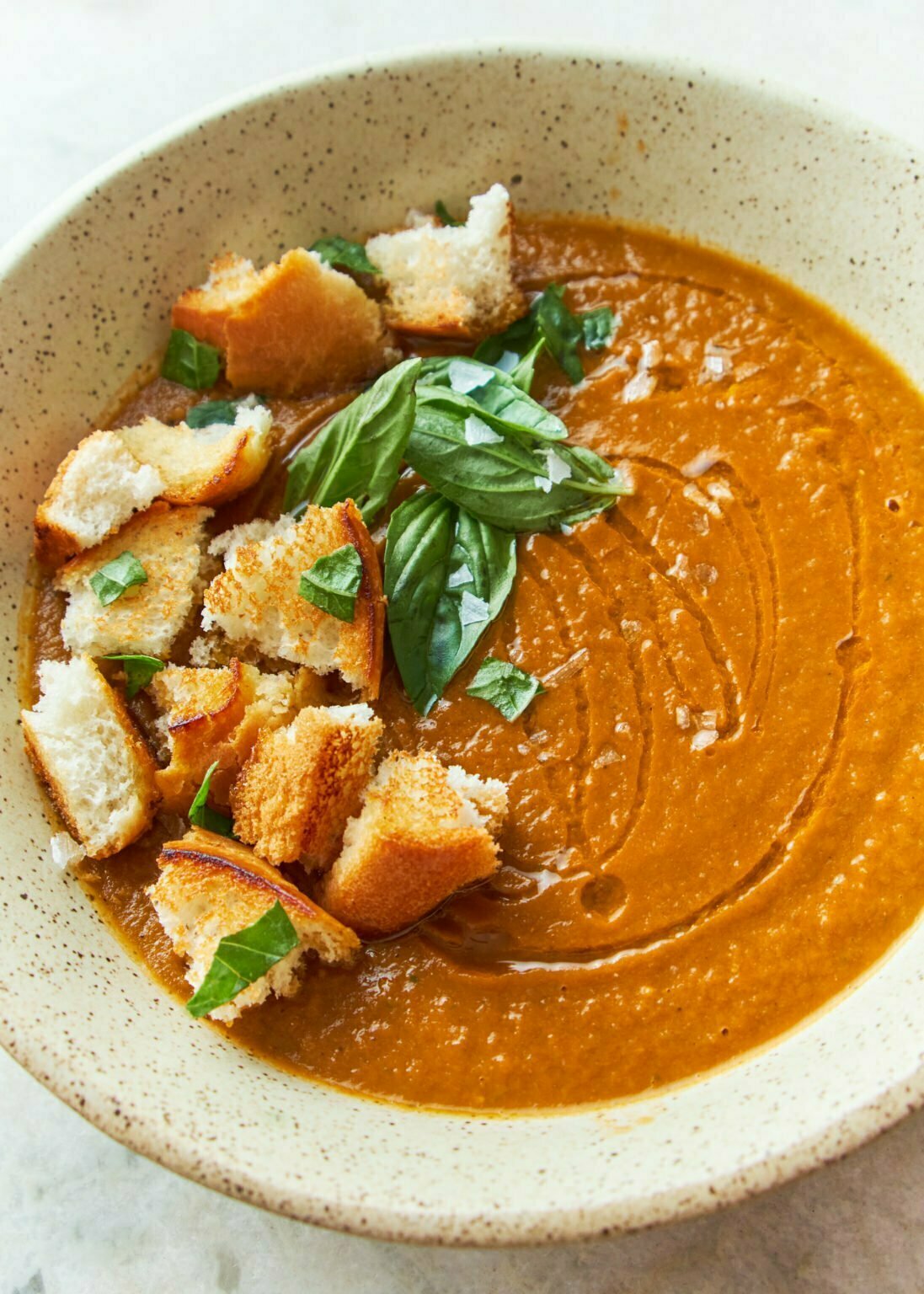 Roasted Tomato Basil Soup CRAZY Good, 8 Ingredients Recipe