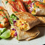 Chickpea Wraps Easy Vegan Recipe