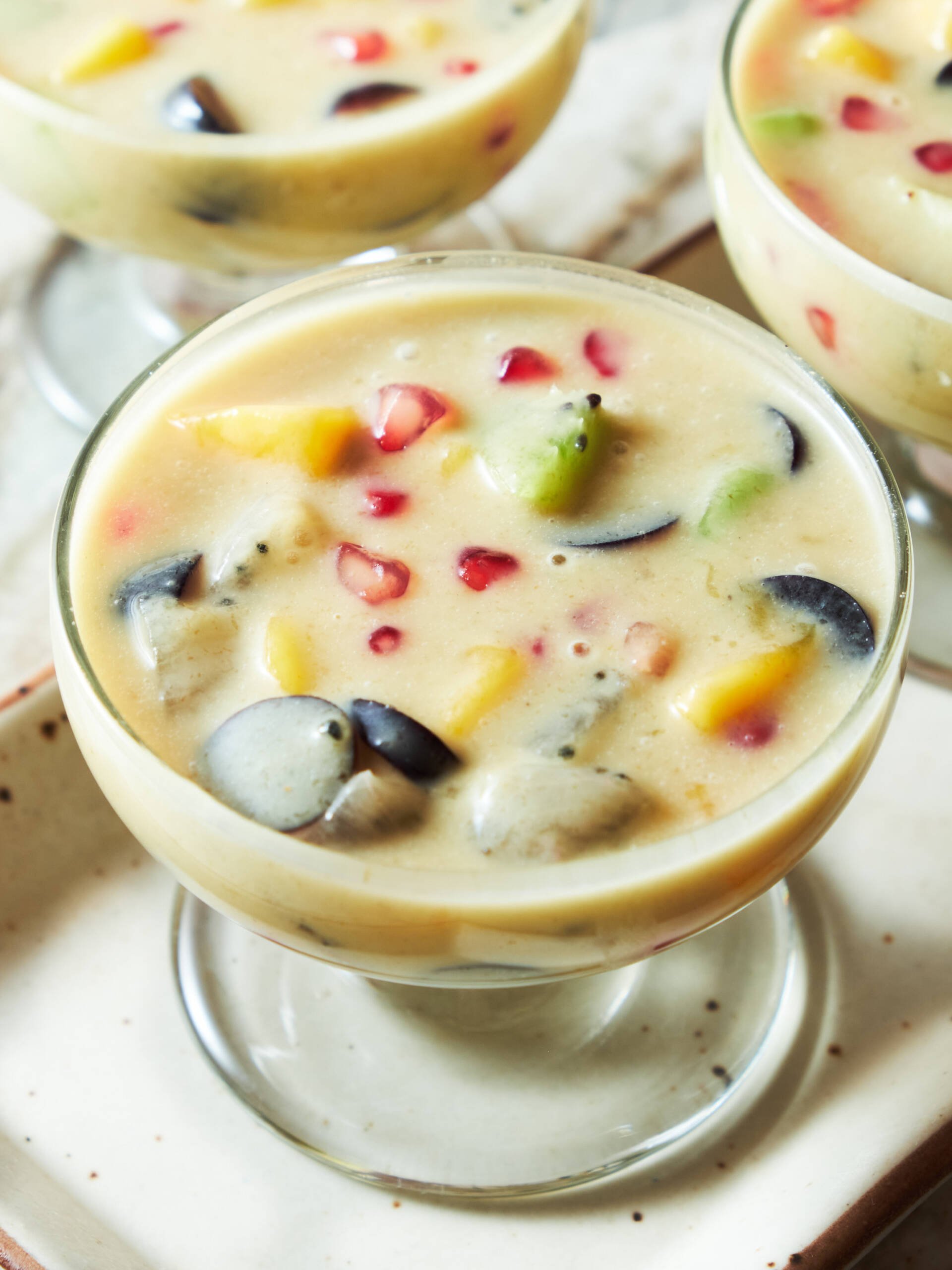 Vegan Fruit Custard Recipe Veganbell