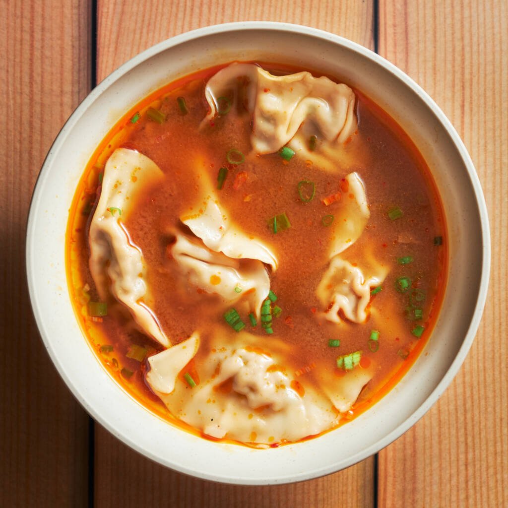 Kimchi Miso Dumpling Soup Super Hearty 25 Min Recipe