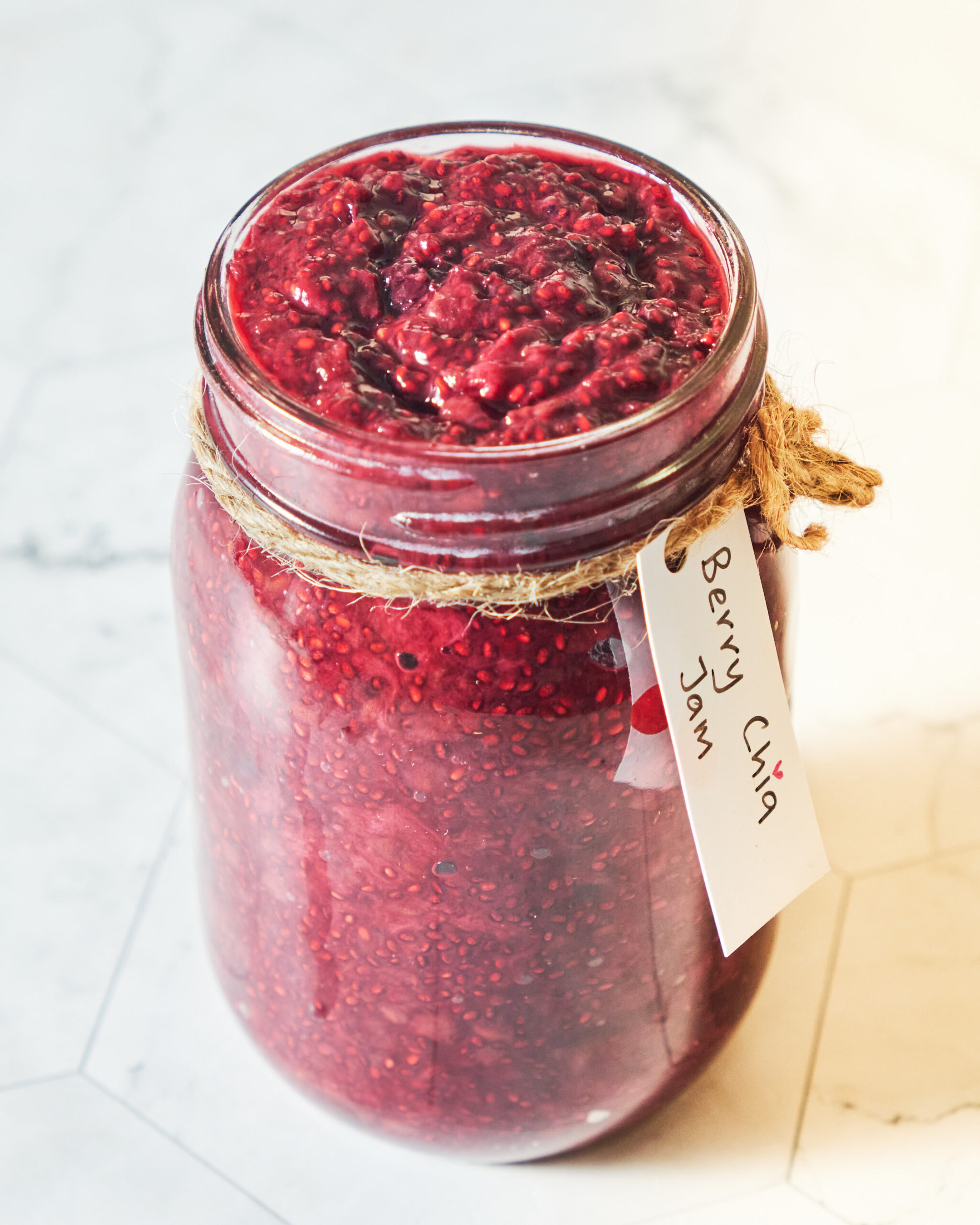 Mixed Berries Chia Jam Recipe