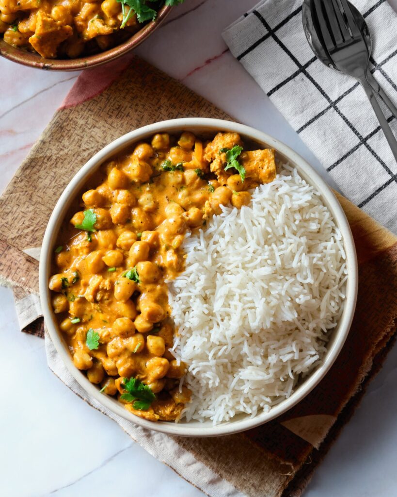 Chickpea Tofu Curry Delicious Vegan Recipe