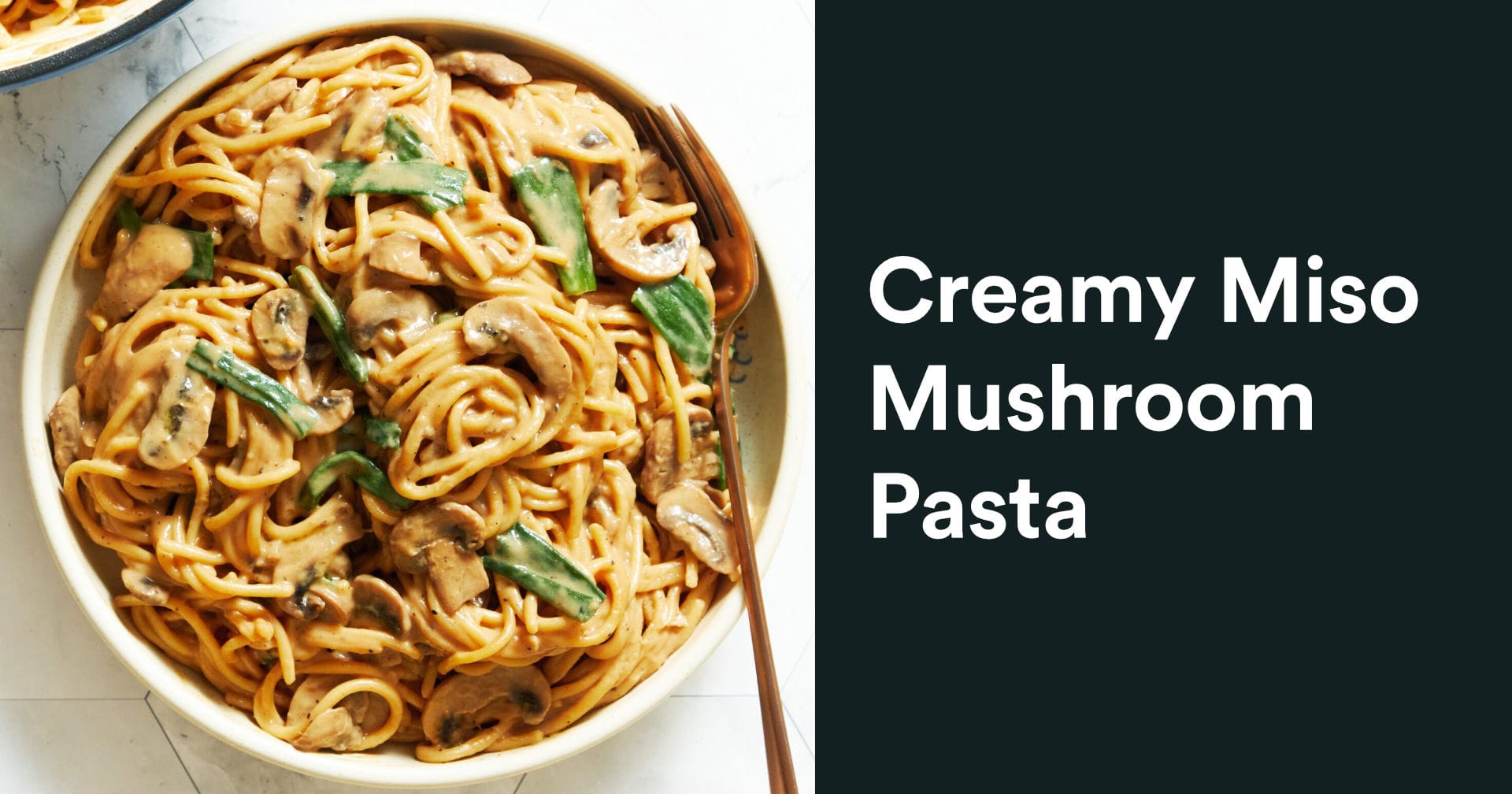 Creamy Miso Mushroom Pasta | Hearty, Umami Recipe