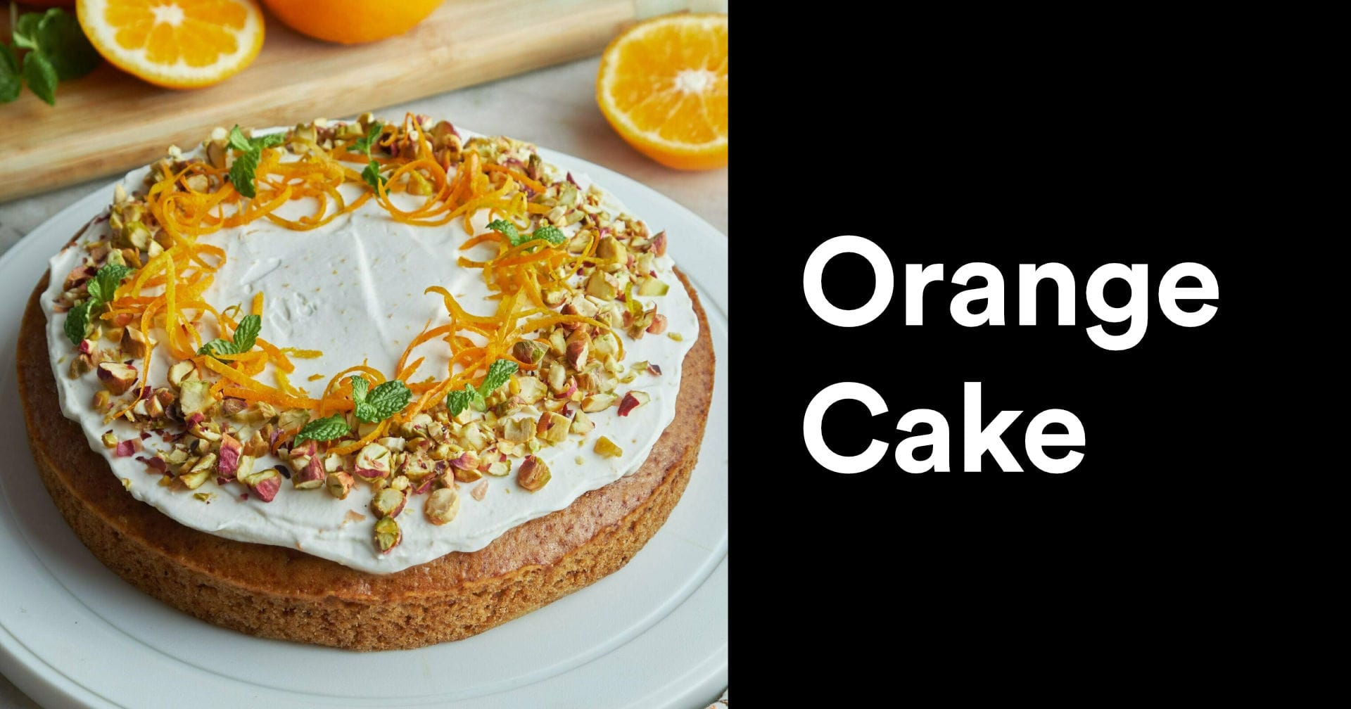 Delicious Vegan Orange Cake | Simple Recipe in just 40 min!