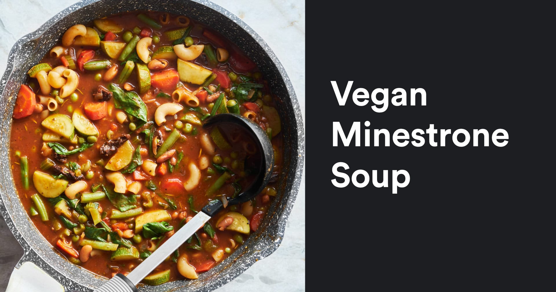 Vegan Minestrone Soup | Hearty & Filling Dinner Recipe