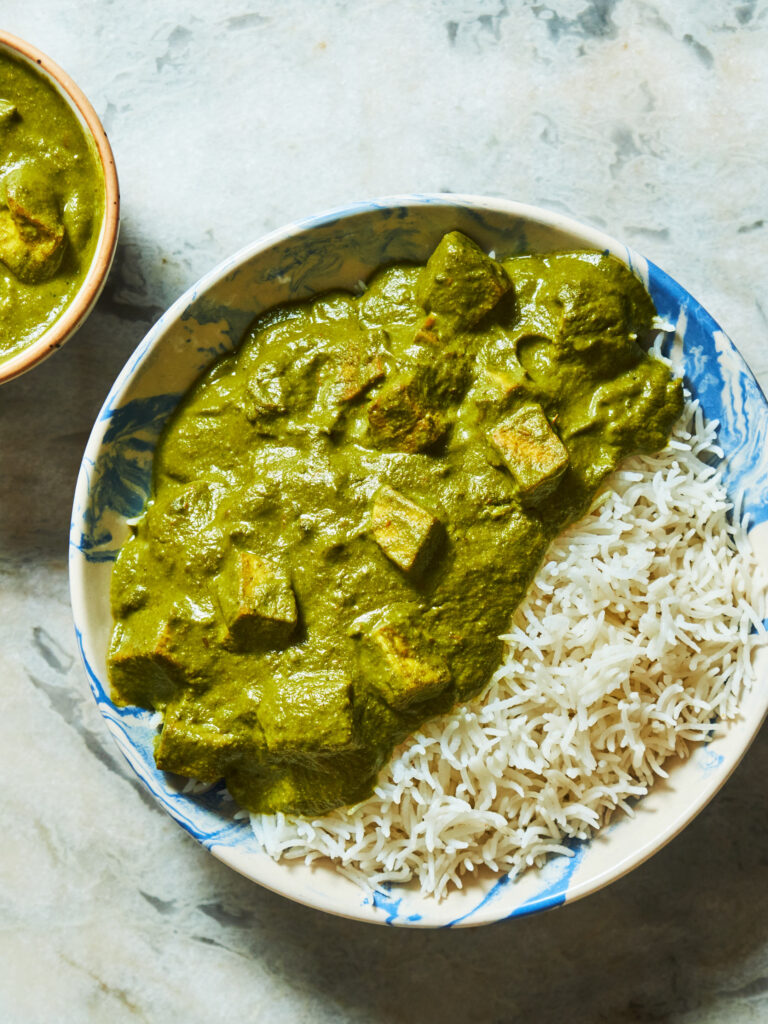 Vegan Palak Paneer Recipe Featured Image