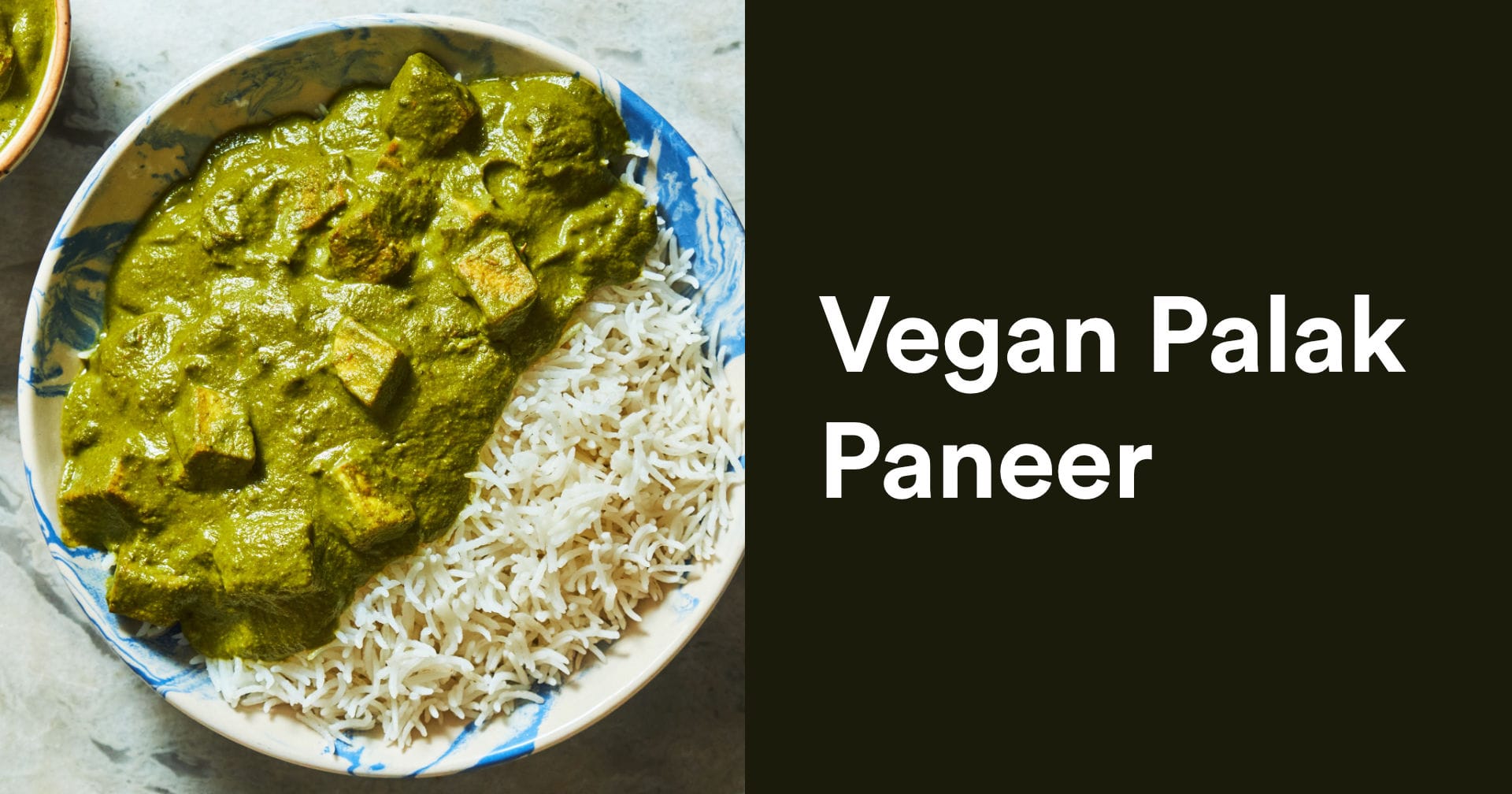 Vegan Palak Paneer | Creamy, 30-Minute, Indian Tofu Recipe