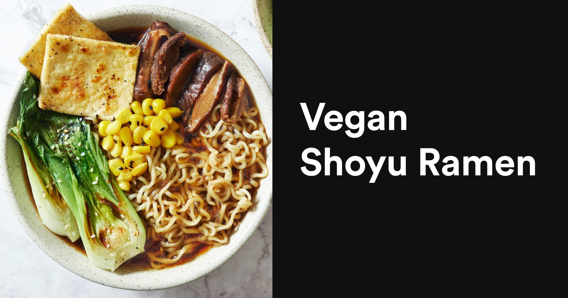 Vegan Shoyu Ramen | Hearty & Filling Bowl in 40 Minutes!