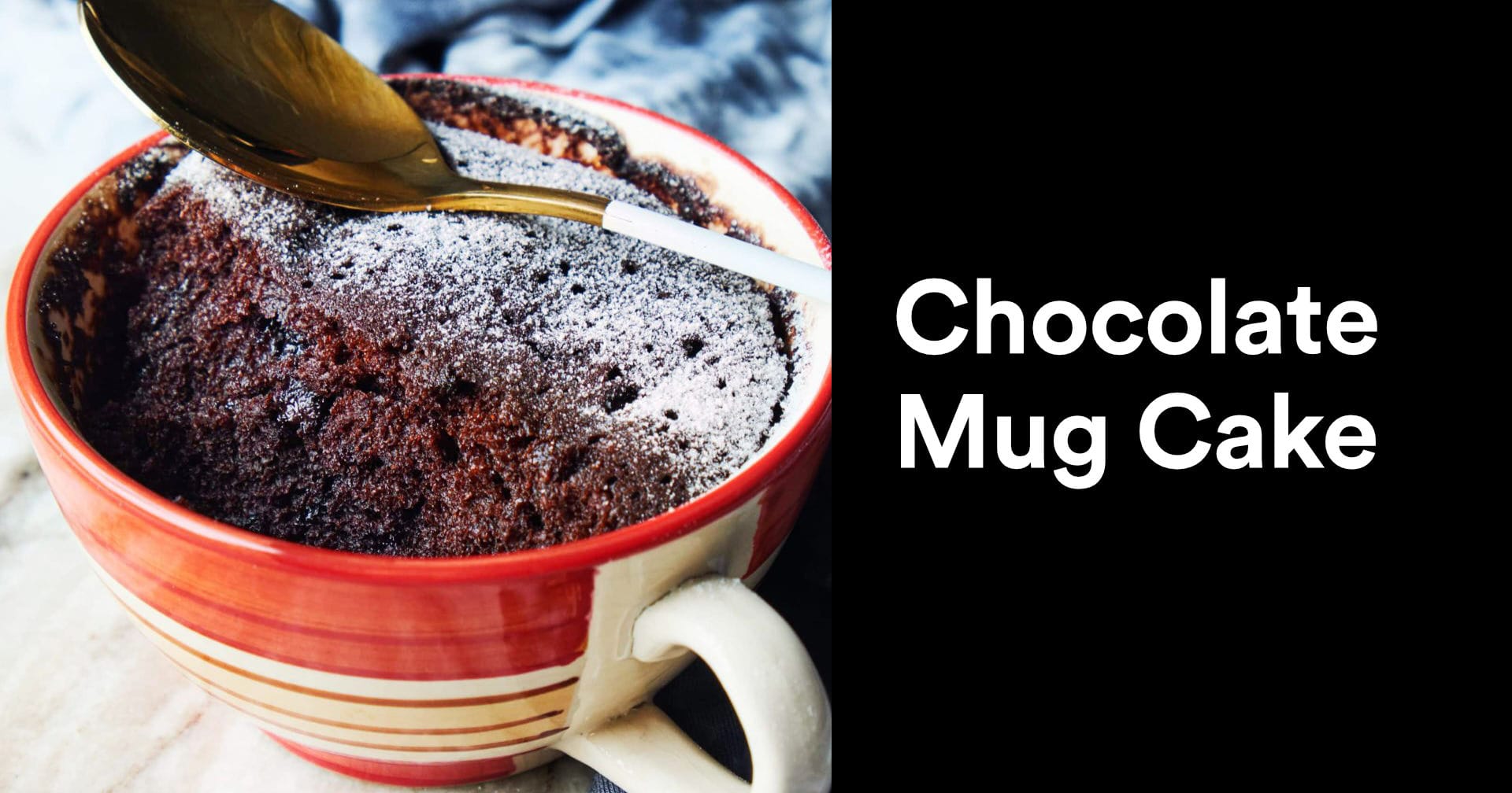 Chocolate Mug Cake | Delicious, 2-Minute Vegan Cake Recipe!