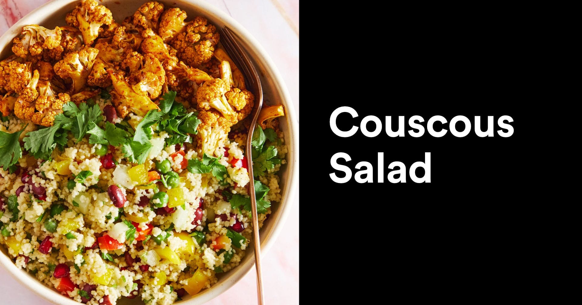 Vegan Couscous Salad | SUPER Easy & Nutritious Salad For 2