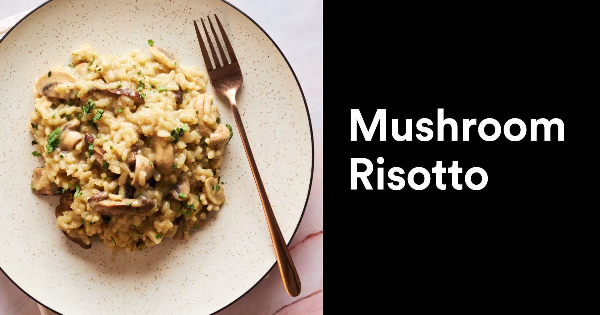 Creamy Mushroom Risotto | Insanely Hearty Dinner!
