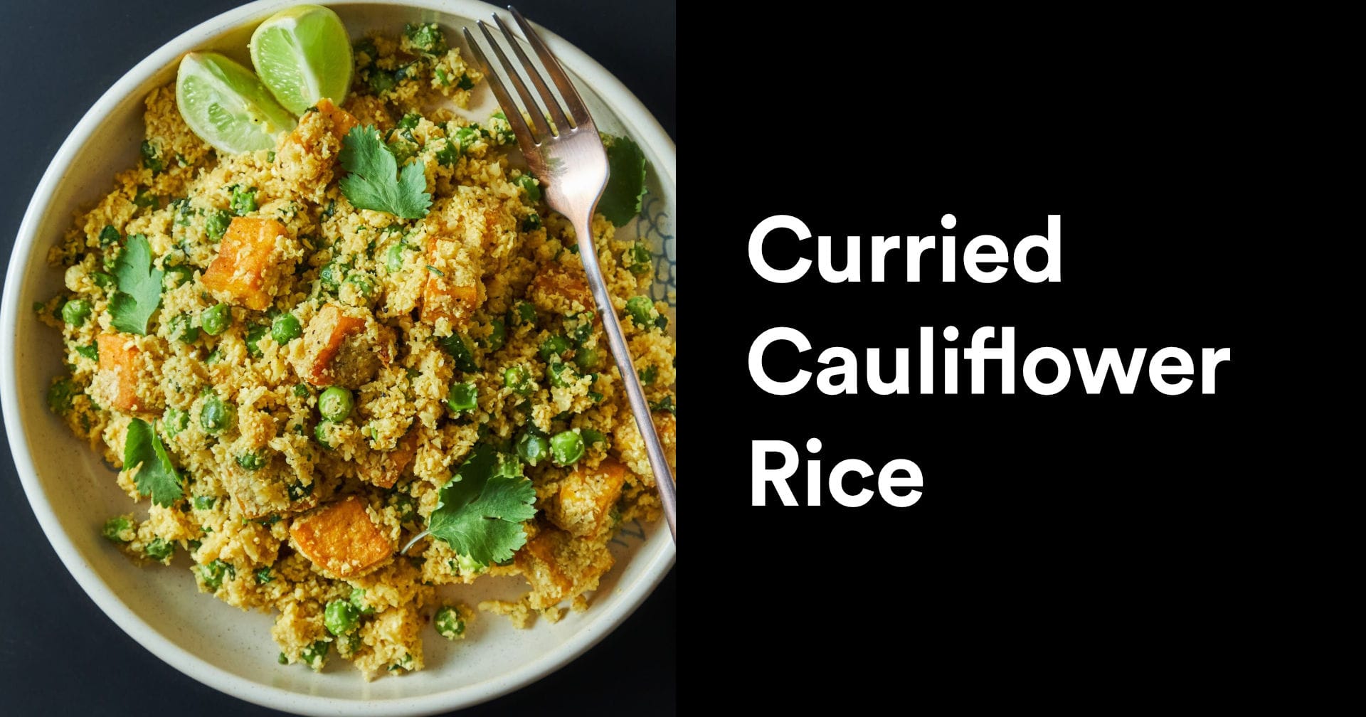 Curried Cauliflower Rice | Light & Filling Lunch Idea