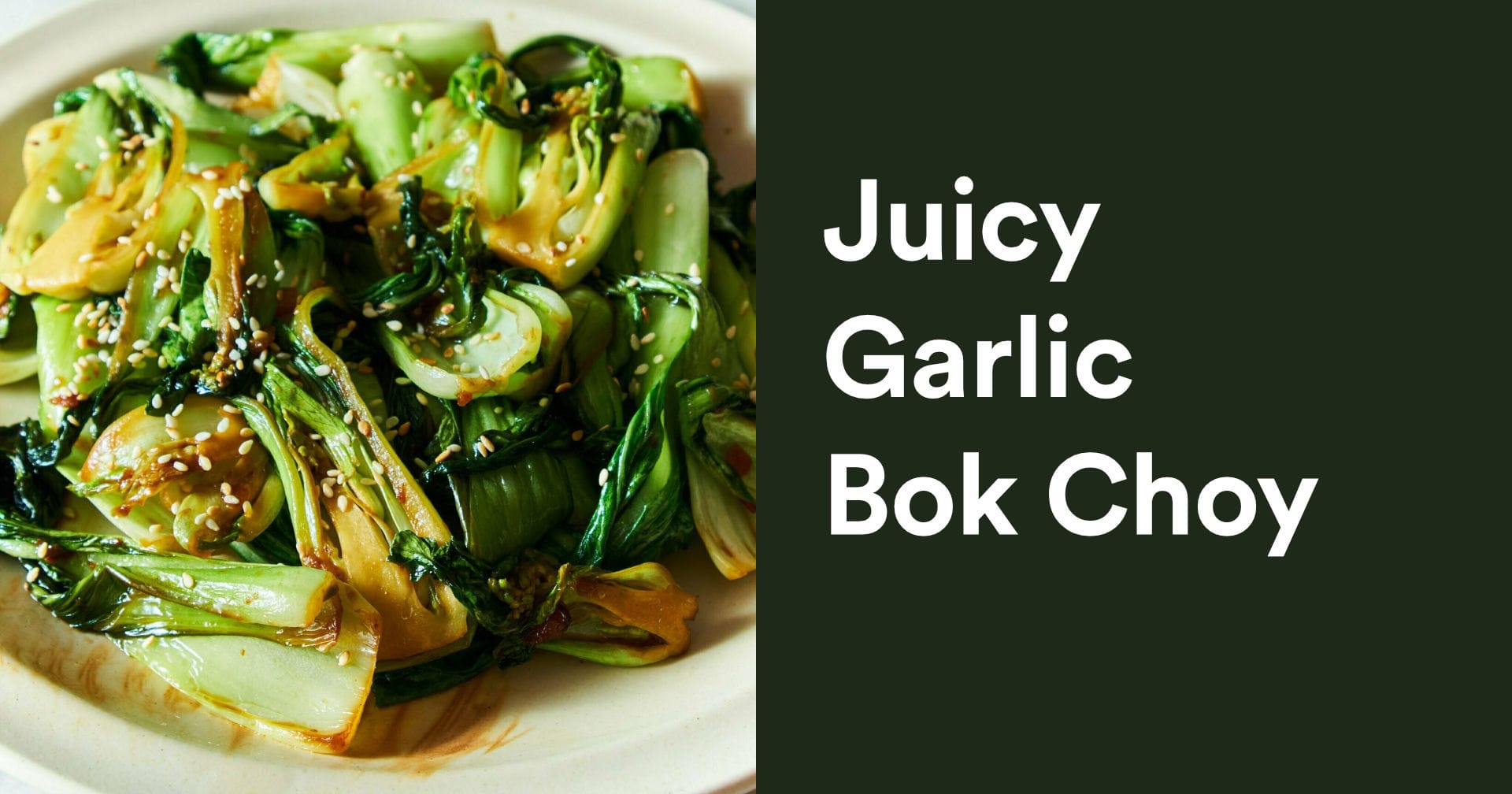 Easy, Juicy Garlic Bok Choy | Delicious 5-Ingredient Recipe