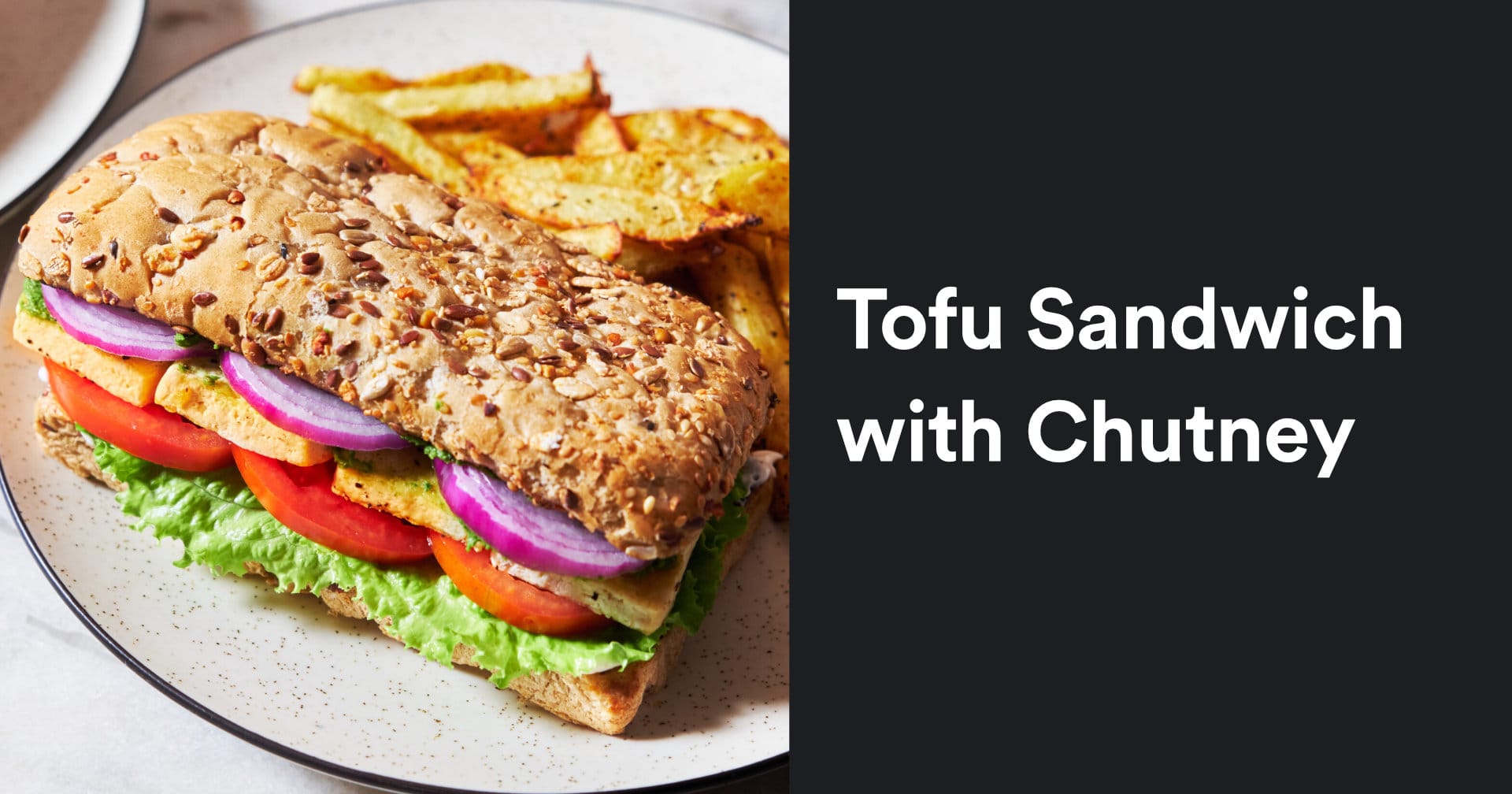 Tofu Green Chutney Sandwich: Delicious 15-Minute Lunch