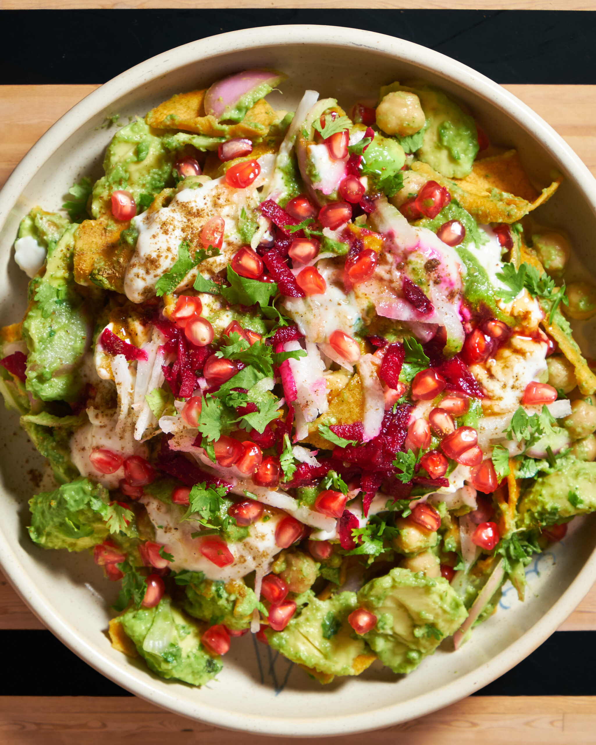 Avocado Chickpea Chaat Recipe Featured Image