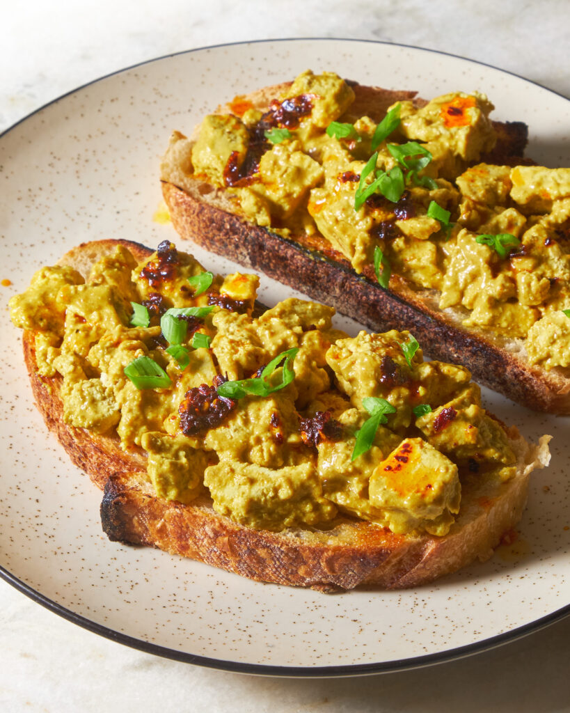 Creamy Tofu Scramble Recipe Featured Image