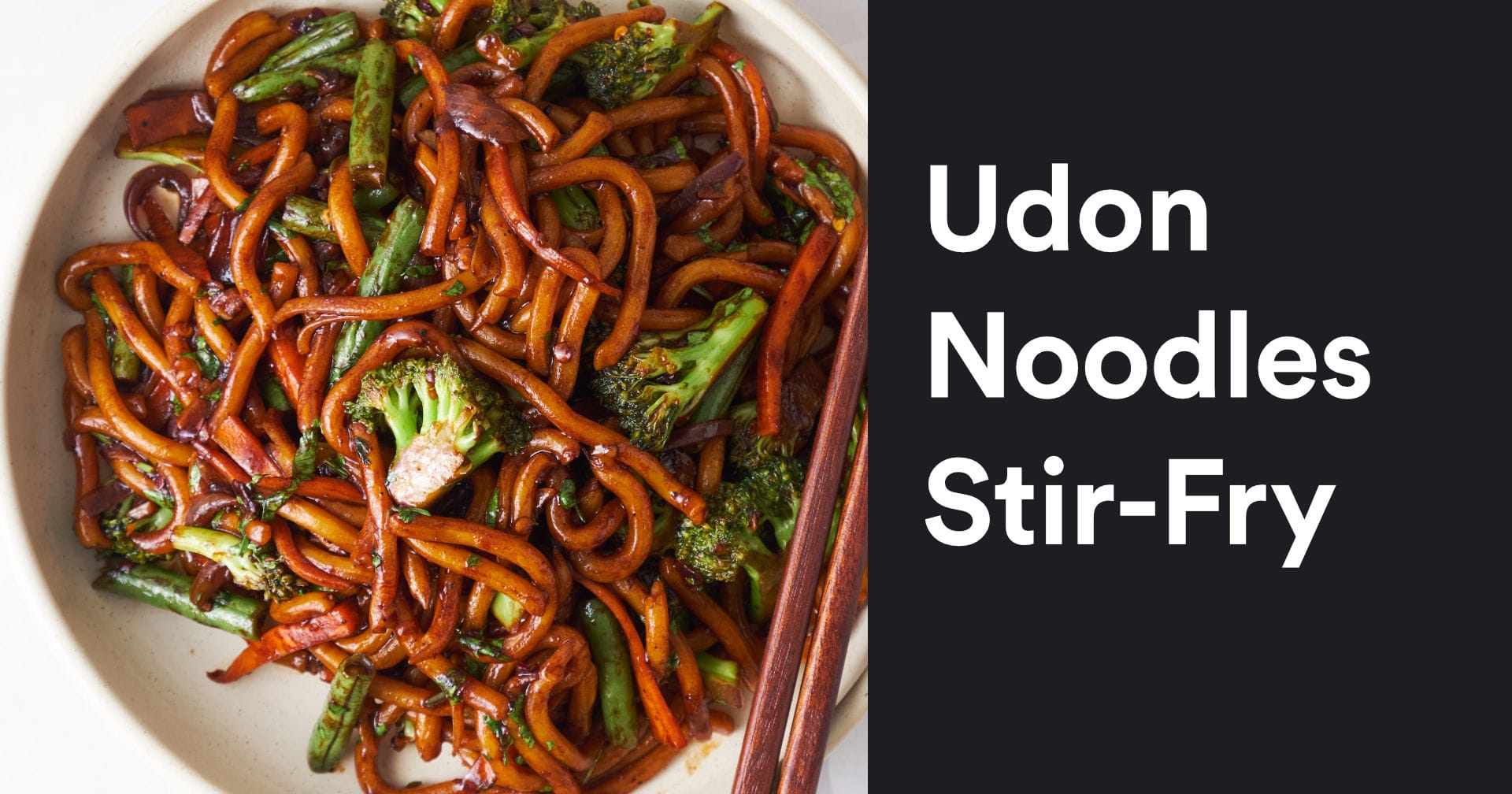 Udon Noodles Stir-Fry | Simple & Delicious Asian Vegan Lunch