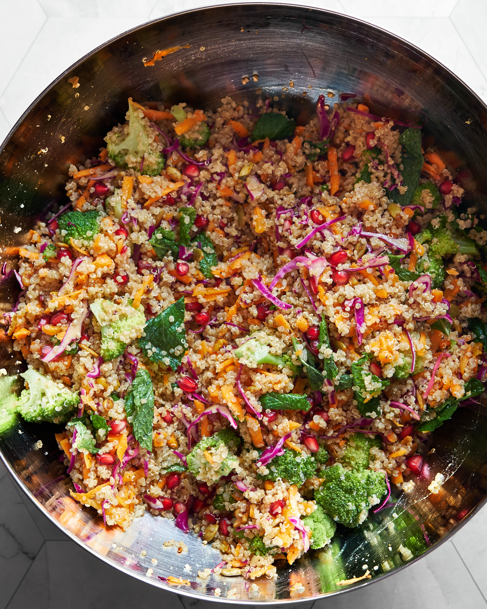 Minty Quinoa Salad Recipe Featured Image