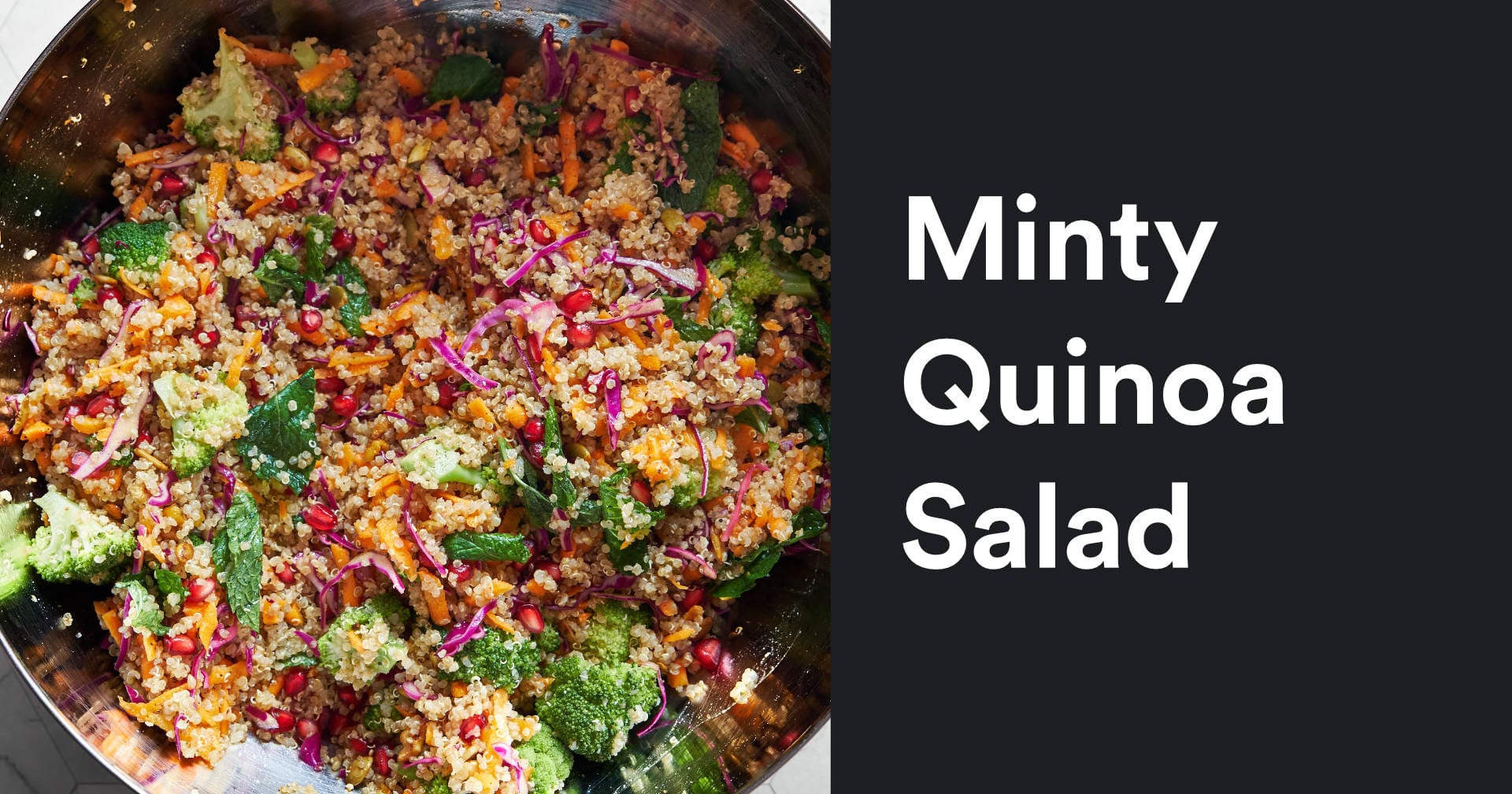 Minty Quinoa Salad: Refreshingly Delicious & Filling Salad