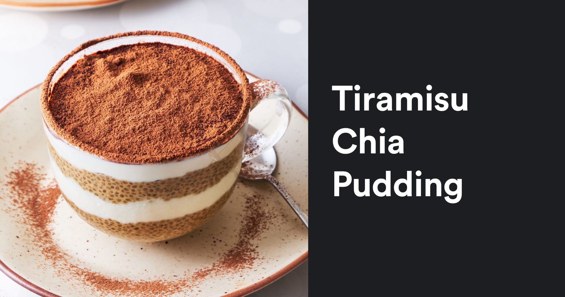 Tiramisu Chia Pudding | Super Rich and Creamy Breakfast Idea
