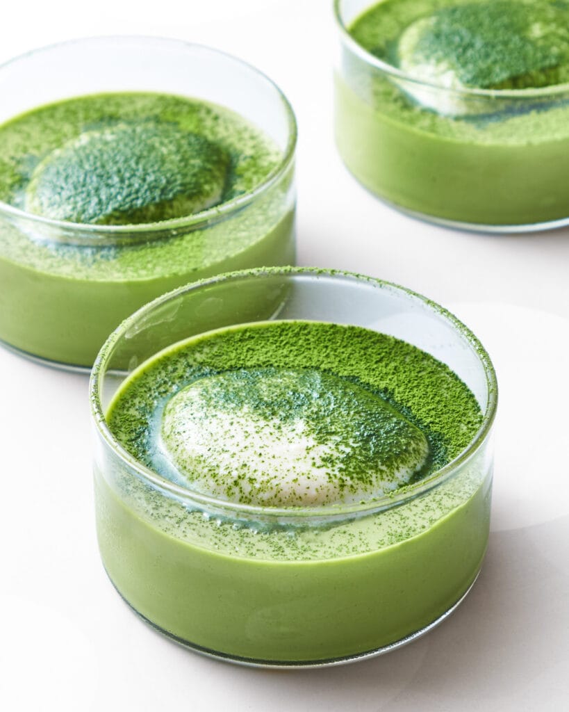 Matcha Panna Cotta Recipe Featured Image